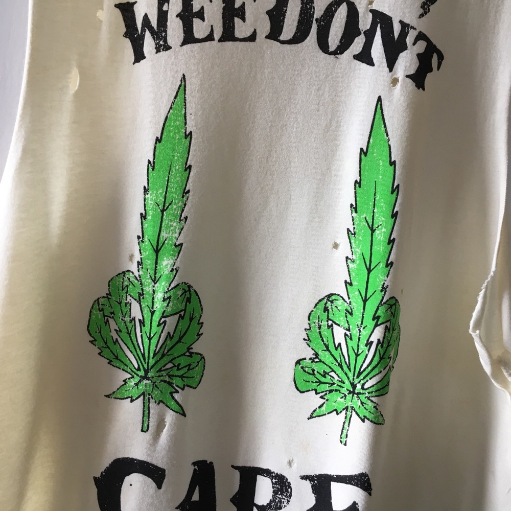 Rare UNIF Weedont care unisex muscle tank - Picture 3 of 8